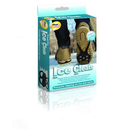 Ideas In Motion Ice Cleats Unisex Blk IC-12-2891